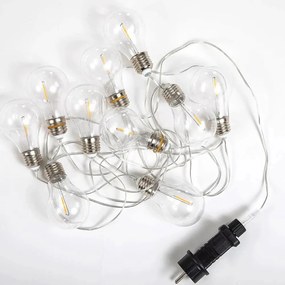 Φωτιστικό Οροφής - Γιρλάντα Stella LUMGSTLOCNW 450cm 10xLed 220V 35Lm 2700K Clear