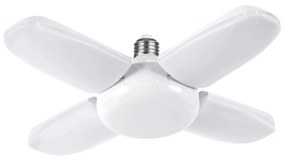 GloboStar® 999-0005 Λάμπα LED E27 Fan Blade 60W 6780lm 180° AC 220-240V IP20 Φ35 x Υ10cm Φυσικό Λευκό 4000K