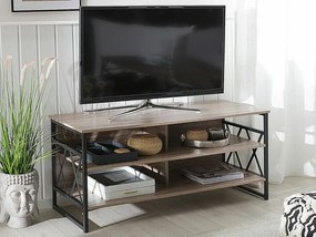 Τραπέζι Tv Berwyn 164, Μαύρο, Taupe, 120x57x51cm, 29 kg | Epipla1.gr