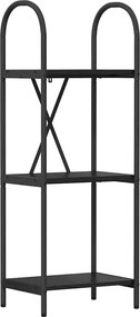 vidaXL Ράφι Βιβλίων 3 επιπέδων 40 x 30 x 109 εκ Επεξεργασμένο ξύλο