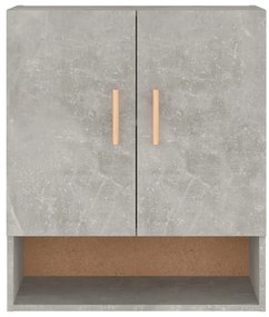 vidaXL Ντουλάπι Τοίχου Γκρι Σκυρ. 60x31x70 εκ. Επεξεργασμένο Ξύλο