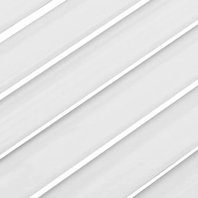 Ανοιγόμενες πόρτες Louvred Design 2 ζευγών Λευκό 80x80 cm 4107137