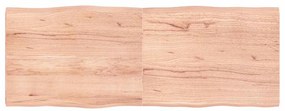 vidaXL Επιφ Τραπεζιού Αν Καφέ 160x60x(2-4)εκ.Ακατέργ. Μασίφ Ξύλο Δρυός