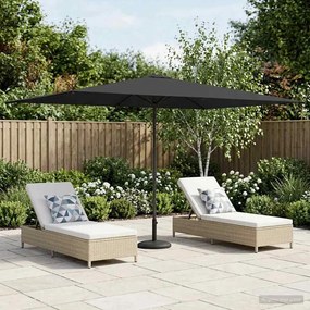 vidaXL Ομπρέλα Κήπου με Βάση 200 x 300 cm Πολυεστέρας Ορθογώνιος