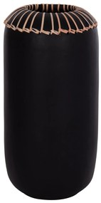 ΕΠΙΤΡΑΠΕΖΙΟ ΔΙΑΚΟΣΜΗΤΙΚΟ ΒΑΖΟ LENNOX HM4675.01S TΕΡΑΚΟΤΑ ΣΕ ΜΑΥΡΟ--Φ18x33Υεκ. (1 Τεμμάχια)