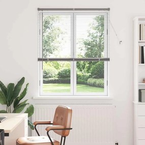 vidaXL Βενετσιάνικες Ρόδες Ασημί 175 x 105 εκ Αλουμίνιο