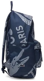 Backpack Lacoste Navy Blue Crocodile