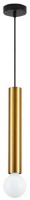 Φωτιστικό Οροφής Adept Tube 77-8270 5,5x5,5x300cm 1xE27/GU10 60W Black-Gold Homelighting