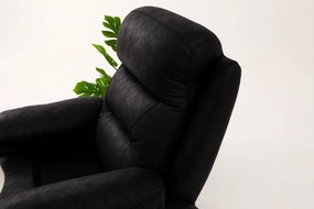Recliner Comfort Electric - Black Black