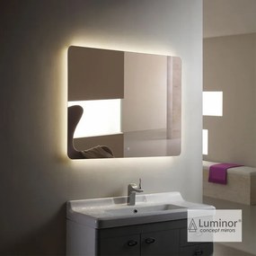Luminor Joy 100x70 - Καθρεφτης Μπανιου Φωτιζομενος Led