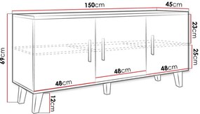 Έπιπλο τηλεόρασης Lotta