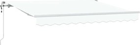 vidaXL Σκηνίτσα Αναδιπλούμενη Λευκό 350 x 200 cm ύφασμα