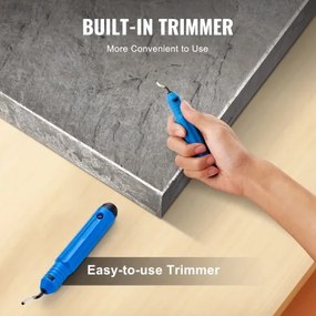 VEVOR Concrete Stamps Mat 36 in &amp; 18 in 4 pcs Texturing Skin Polyurethane Molds