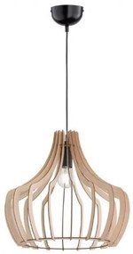 Κρεμαστό Φωτιστικό Οροφής ξύλινο R30253830 Wood Trio Lighting R30253830 Καφέ