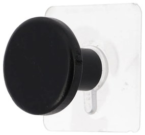 Κρεμαστράκι Αυτοκόλλητο (Φ4.5x4) T-D Rack Black 91040103