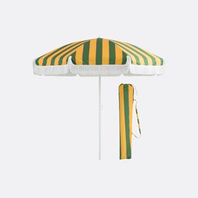 Ομπρέλα με κρόσσια, ύφασμα με ριγέ μοτίβο, VALERIA