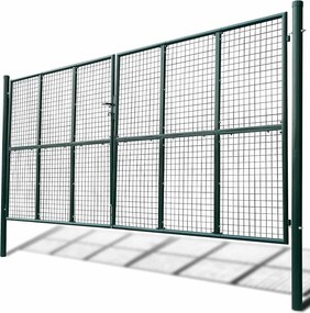 vidaXL Πόρτα Κήπου από Πλέγμα 400x200 εκ.