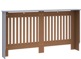 vidaXL Καπάκι Καλοριφέρ 2 pcs Γκρι 152 x 19 x 81,5 εκ.