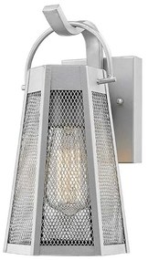 Απλίκα Εξωτερικού Χώρου Aca NYX1WPPS Silver