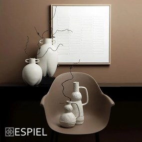 Βάζο λευκό κεραμικό 16,5x11,5x29cm