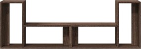 vidaXL Έπιπλα Τηλεόρασης 2 τεμ. Καφέ Δρυς 75x30x50 εκ. Επεξ. Ξύλο