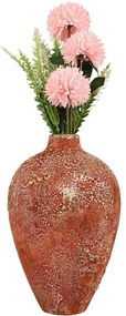 Βάζο 697ELD1229 Φ15x24cm Multi Aberto Design Ceramic