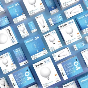 LED Filament Λαμπτήρας E27 CRI 95 Αχλάδι ST64 7W 2700K Dimmable - P02