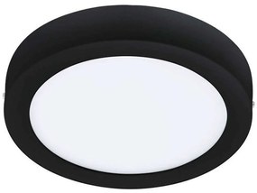 Φωτιστικό Οροφής-Πλαφονιέρα Fueva-Z 900108 21x2,8cm Dimmable Led 16,5W Black Eglo Ατσάλι,Πλαστικό