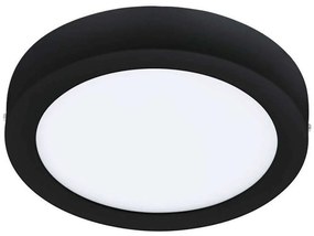 Φωτιστικό Οροφής-Πλαφονιέρα Fueva-Z 900108 21x2,8cm Dimmable Led 16,5W Black Eglo Steel,Plastic