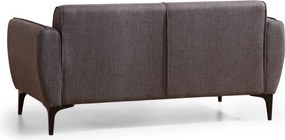 2-Seat Sofa Belissimo - Dark Grey Dark Grey
