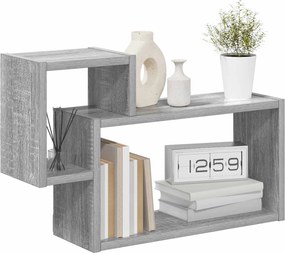 vidaXL Ράφι Τοίχου Γκρι Sonoma 55 x 15 x 35 εκ.