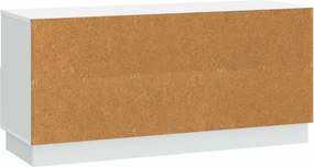 vidaXL Ντουλάπι TV Λευκό 102 x 34,5 x 47 εκ Επεξεργασμένο Ξύλο