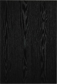 vidaXL Σετ Επίπλων Μπάνιου 2 Τεμαχίων Μαύρο Κεραμικό