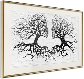 Αφίσα - Like the Old Trees - 45x30 - Χρυσό - Με πασπαρτού