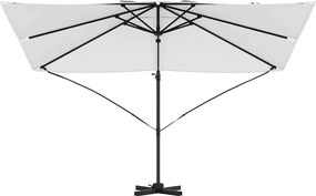 vidaXL Ομπρέλα ηλίου Άμμος 351 x 250 x 260 εκ