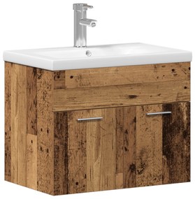 vidaXL Σετ Άλλο 2 pcs Ξύλινο Καφέ 61 x 39 x 18 εκ Σύνθετο ξύλο