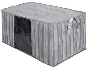 Θήκη Φύλαξης Non Woven Υφασμάτινη Με Παράθυρο 50x40x30εκ. Ιβουάρ Estia 03-23997