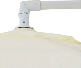 ΟΜΠΡΕΛΑ ΚΡΕΜΑΣΤΗ NOBLE Φ300x237cm. ΣΤΡΟΓΓΥΛΗ ΣΕ ΒΑΣΗ ΜΕ 4 ΠΟΔΙΑ HM6008