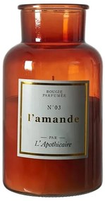 Αρωματικό κερί Apothecary Home Deco Factory με διάρκεια καύσης 110 ώρες, άρωμα Almond και διαστάσεις 14x25.5cm