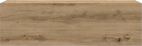 vidaXL Ντουλάπι τοίχου μπάνιου Artisan Oak 100x25x30 cm