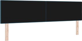 vidaXL LED κεφαλάρι με φώτα λωρίδας LED Μπλε 180 cm Πολυεστέρας