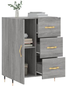 vidaXL Ντουλάπι Γκρι Sonoma 69,5 x 34 x 90 εκ. από Επεξεργασμένο Ξύλο