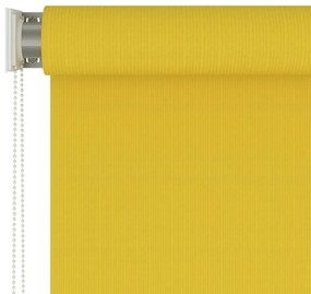 vidaXL Στόρι Σκίασης Ρόλερ Εξωτερικού Χώρου Κίτρινο 140 x 230 εκ.