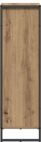 vidaXL Ντουλάπι Μπάνιου Artisan Δρυς 40 x 30 x 100 εκ