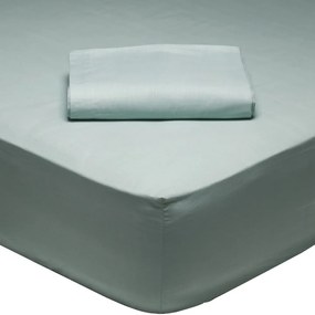 Σεντόνι 1013 Με Λάστιχο Mint Das Home King Size 180x235cm 100% Βαμβάκι