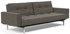 Καναπές Κρεβάτι Splitback Chrome Με Μπράτσα 241*91*80εκ- ( 216)