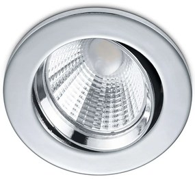 Σποτ Χωνευτό Pamir 650510106 Φ8x5cm Dim Led 345Lm 5,5W 3000K Chrome Trio Lighting Round