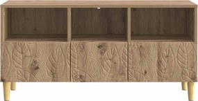 vidaXL Ντουλάπι TV 102 x 34,5 x 50 εκ. Artisan Δρυς Επεξεργασμένο Ξύλο