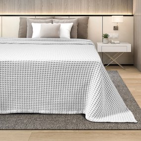 Κουβέρτα Πικέ King Size 240×260 ADAM HOME WHITE 240X260