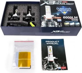 Λάμπες LED - Headlights - H3 - X3 - 239164